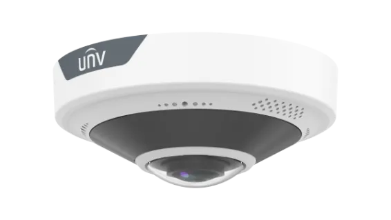 UNV - IPC876SE-ADF16KMC-I1 - 6MP Infrared Intelligent Fixed-focal Fisheye Dome Network Camera