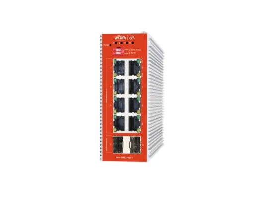 Wi-Tek - WI-PCMS310GF-I V2 - Cloud L2+ Industrial PoE+ Switch