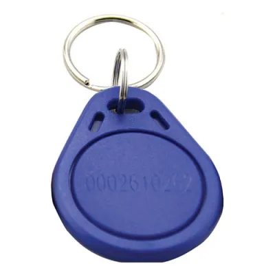 ZKTeco - Prox-Keyfobs - PROX-KEYFOB RFID Proximity Key Fob, 125 kHz
