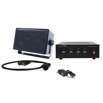 SPECO - 2WAK3 - Two-way Audio Kit for DVR's with PBM30 Amplifier