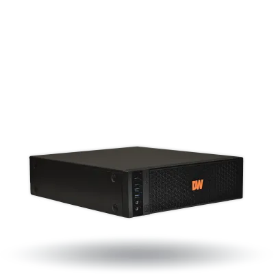 Digital Watchdog - DW-BJDX3108T-LX - Blackjack DX Server, Intel I3 Processor, Linux OS with 8TB Storage