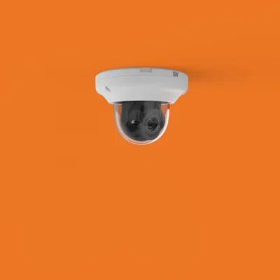 Digital Watchdog - DWC-MVC8Wi28TW - MEGApix 4K Low-profile Vandal Dome IP Camera with Fixed Lens and IR with IVA License