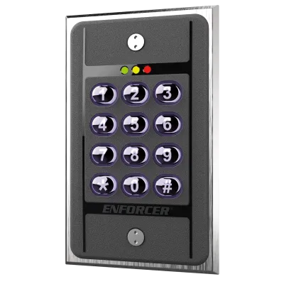 SECO-LARM - SK-B111-PQ - Bluetooth Access Controller – Indoor Single-Gang Keypad with Prox
