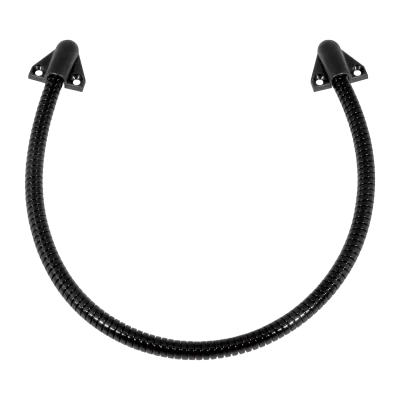 Seco-Larm - SD-969-A18/K - Armored Door Cord – Plastic end caps, 16″ (41cm), Black