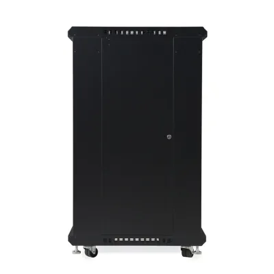 Kendall Howard - 3100-3-024-22 - 22U LINIER® Server Cabinet - Glass/Vented Doors - 24" Depth