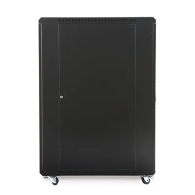 Kendall Howard - 3101-3-001-27 - 27U LINIER® Server Cabinet - Glass/Solid Doors - 36" Depth