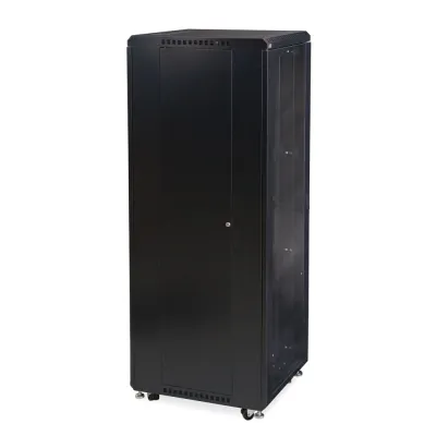 Kendall Howard - 3101-3-024-37 - 37U LINIER® Server Cabinet - Glass/Solid Doors - 24" Depth