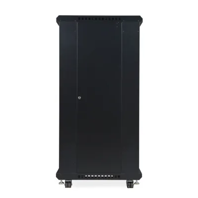 Kendall Howard - 3108-3-024-27 - 27U LINIER® Server Cabinet - Solid/Solid Doors - 24" Depth