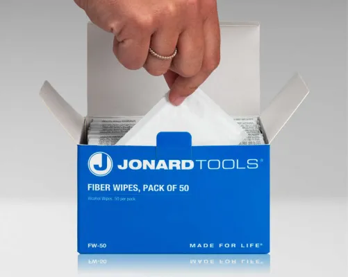Jonard Tools - TK-189 - Fiber Connector Cleaning And Inspection Kit (400x Microscope)