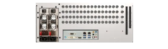 ExacqVision - 4808-160T-R4Z-E - 144 TB Z-Series Rackmount 4U Recorder Enterprise Client Win10 with 8 IP Licenses and 48 Analog Inputs