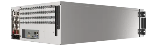 ExacqVision - 4808-66T-R4ZL - 54 TB Z-Series Rackmount 4U Recorder Professional Client Linux with 8 IP Licenses and 48 Analog Inputs