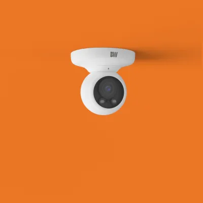 Digital Watchdog - DWC-MPVA5WiAT - MEGApix 5MP vandal ball turret IP camera with a vari-focal lens and IR with IVA+ license