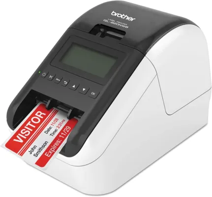 ZKTeco - LP-Brother - Brother QL-820NWB Professional, Ultra Flexible Monochrome Label Printer