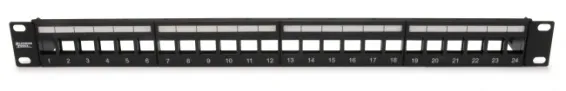 Platinum Tools - 643-48U - Unloaded Patch Panel, 48 Port, UTP Box