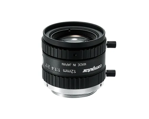 Computar  - CMP-M1214-MP2 - 1.5MP, 2/3" 12mm F1.4 w/locking Iris & Focus, Machine Vision Lens (C-Mount)