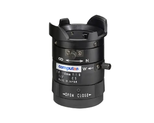 Computar  - CMP-T2Z1816CS - 1/3-inch 1.8-3.6mm F1.6 with Iris & Focus