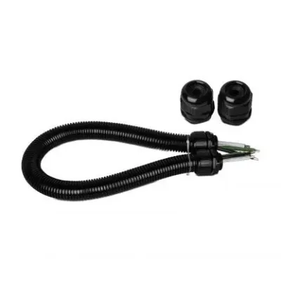 CYBERPOWER - 6AWGHW3FT - Hardwire Power Cord, 208VAC 3ft 3-wire to 3-wire, 6 AWG, includes conduit, conduit fittings and 4x cable glands, recommended for OL8-10KVA UPS or step-down transformer having hardwire input/output terminal block
