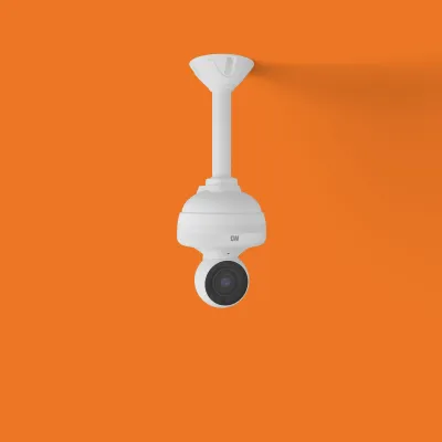 Digital Watchdog - DWC-MVD8Wi28TW - MEGApix 4K Vandal Ball Turret IP Camera with Fixed Lens and IR with IVA License