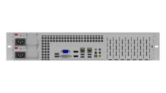 Hanwha - SKY-BR820-0 - CMVR 820 with 120TB (raw) 100TB (usable) Raid 6 (Enterprise Rack Form Factor)
 1MP: 195CH, 4MP: 165CH, Analytics: 40CH, 120TB (raw) 100TB (useable) Raid 6, (30 days for 130 cameras @ 4MP), VGA, HDMI, DP
 This product is subject