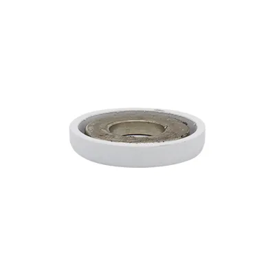 Magdaddy - 82004-10 - N45M Round Magnet Mount, 26 lbs, 6.55mm Hole Size, 1" diameter cup