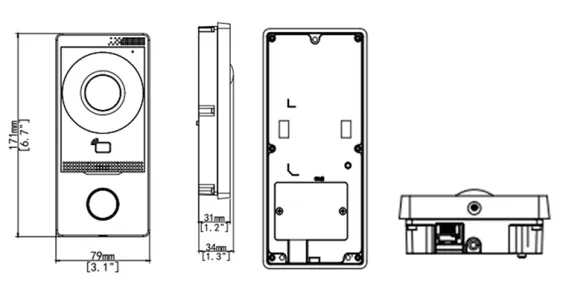 GeoVision - 84-IA13300-0010 - Doorbell Intercom Access 