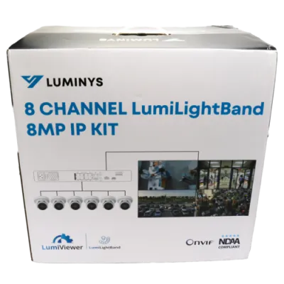 Luminys - K5T-16L2A4 - 16 Channel 5MP LumiLuxLite IP Bundle