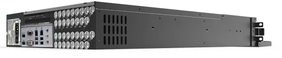ExacqVision - 1608-10T-F2A-E - 10TB A-Series Hybrid 2U Front Accessible Recorder Enterprise Win10 With 8 IP Cameras licenses and 16 Analog