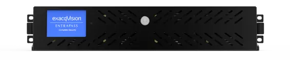 ExacqVision - 1608-12T-F2A - 12TB A-Series Hybrid 2U Front Accessible Recorder Professional Win10 With 8 IP Cameras licenses and 16 Analog