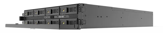 ExacqVision - IP04-48T-F2AL - 48TB A-Series IP 2U Front Accessible Recorder Professional Linux With 4 IP Cameras licenses