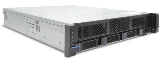 EXACQ - 1608-08T-2AW-E - Hybrid 2U Rackmount A-Series exacqVision NVR with 8 IP Enterprise licenses (64 max) and 16 analog channels, 8TB Internal JBOD storage. Windows 10 IoT Ent LTSC OS on SSD, 8GB RAM, Dual 2.5GbE on-board, 4 x USB, 1 x HDMI, 2 x D