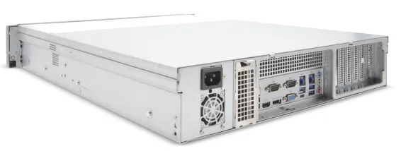 EXACQ - IP08-72T-FAW - IP 2U Rackmount Frontload A-Series exacqVision NVR with 8 IP Professional licenses (150 max), 72TB RAID5 configured storage (60TB usable). Windows 10 IoT Ent LTSC OS on SSD, 16GB RAM, Dual 2.5GbE on-board, 6 x USB, 1 x HDMI, 1 