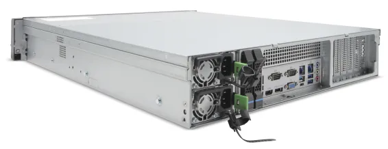 EXACQ - IP08-192T-FARL-E - IP 2U Rackmount Redundant Frontload A-Series exacqVision NVR with 8 IP Enterprise licenses (150 max), 192TB RAID6 configured storage (160TB usable). Linux Ubuntu 22.04 LTS OS on Dual SSD RAID1, redundant power supplies, 16G