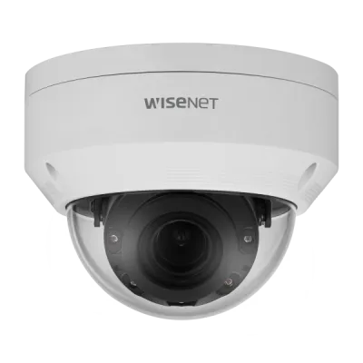 Hanwha - ANV-L6082R - Wisenet A Series outdoor vandal dome camera, 2MP @ 30fps, motorized vari-focal lens 3.1x (3.3~10.3mm) (105.2°~ 30.6°), WiseStream II, triple codec (H.265/H.264/MJPEG),120dB WDR, IR LEDs 30m(98.43ft), day & night (ICR), virtual a