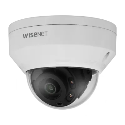 Hanwha - ANV-L7012R - 4MP IR Outdoor Vandal Dome Camera with 3mm Fixed Lens
