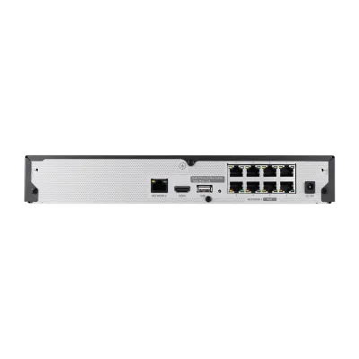 Hanwha - ARN-810S - 8 Channel Network Video Record PoE Wisenet A-Series 