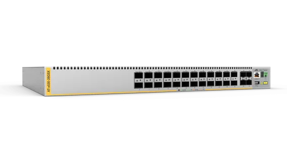 Hanwha - HV-x530-28GSX-90 - Multi-Gigabit L3 Dual PSU Switch