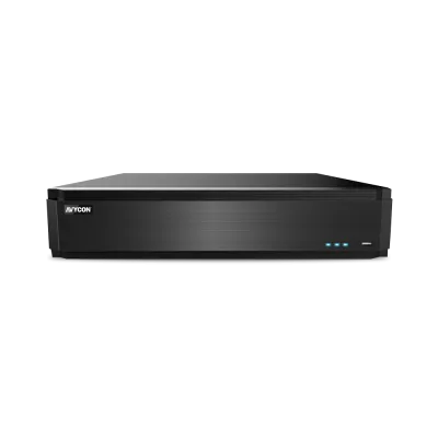 AVYCON - AVR-NN832E2N-FD-16T - (NDAA) H.265, 32CH 4K NVR with Dual NIC, 30FPS@4K per ch, 256Mbps, ONVIF, Dual HDMI (4K&2K), Smart AI, Fisheye Dewarping, Facial Detection with 4K IPC, 16TB HDD Installed