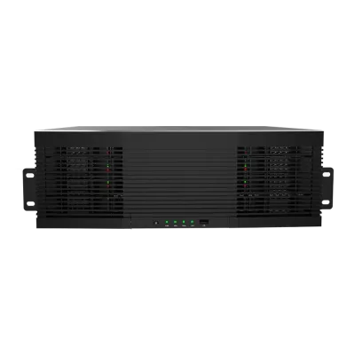 AVYCON - AVR-NSV256E2N-252T - H.265+ 256CH 4K NVR, DUAL NIC, 4 HDMI, max. 1824Mbps, 8MP@30FPS, ONVIF, 8 Alarm In / 1 Alarm Out, 4 HDMI 4K Output, 16 Hot Swappable SATA, 252TB HDD Installed