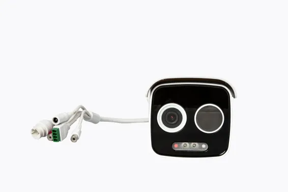 BOLIDE - BN8035TH/NDAA - 5MP Thermal and Optical Bi Spectrum Bullet Camera, Thermal Camera 256x192 Resolution, Supports Reliable Fire Detection and Fire Shield Area, Supports AI at Thermal and Optical Streams, Supports Dual Image Fusion, Temperature 