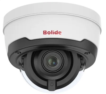 BOLIDE - BN9029AVAIRAI/NDAA - H.265 8MP ( 4K ) 2.7-13.5mm Motorized Lens Varifocal IP67 IK10 IR Vandal-proof Dome Camera, POE, 12VDC, SD Card Slot, Audio In/Out, Alarm In/Out, IR Up to 90ft, iPac AI Enabled with Facial Recognition System, NDAA Compli