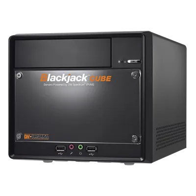 Digital Watchdog - DW-BJCUBE6T - Windows based Blackjack Cube NVR Powered by DW Spectrum IPVMS 6TB HDD