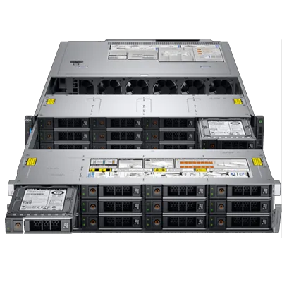 Digital Watchdog - DW-BJRR2Y520TS - Blackjack Rack 2U 26-bay server with 32GB dual processor, RAID5/6 options, Windows Server 2019 - 500TB