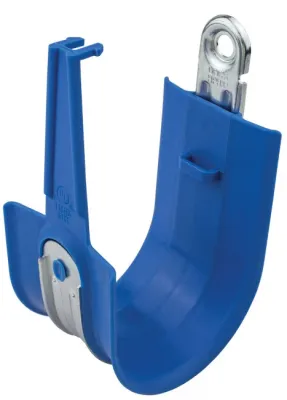 Platinum Tools - HPH64EH-25BL - HPH JHK 4" Spring Steel Bm Clmp Sz64,1/4-20" female end hook, Blue (25 EA)