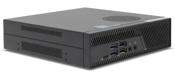 EXACQ - C2-01T-32SW - Live monitoring C-Series exacqVision 32 stream workstation (Dual display support), 1TB SSD storage. Windows 10 IoT Ent LTSC OS on SSD, 16GB RAM, 1 X 1GbE, 1 x 2.5GbE, 8 x USB, 2 x DP, WiFi & BLE. Includes VESA mount kit, mouse a