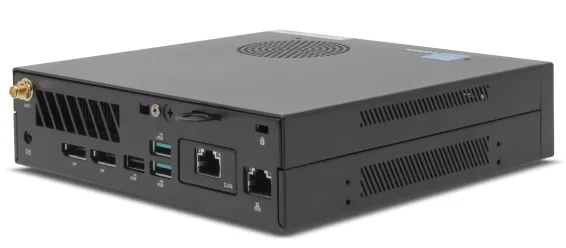 EXACQ - C2-01T-32SL - Live monitoring C-Series exacqVision 32 stream workstation (Dual display support), 1TB SSD storage. Linux Ubuntu 22.04 LTS OS on SSD, 16GB RAM, 1 X 1GbE, 1 x 2.5GbE, 8 x USB, 2 x DP, WiFi & BLE. Includes VESA mount kit, mouse an