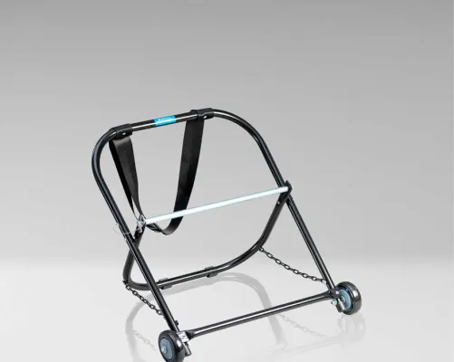 Jonard Tools - CC-2726WS - Steel Cable Caddy with Wheels & Pull Strap, 26" Wide