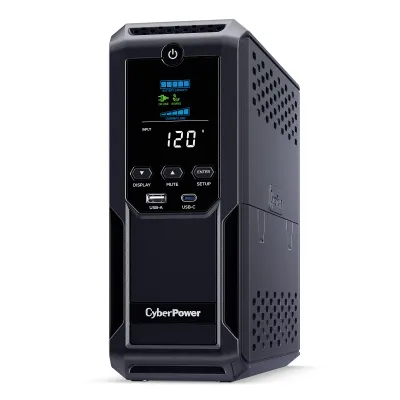 Cyber Power - CP1500AVRLCD3 -  Mini-Tower Line Interactive UPS, 1500VA/900W