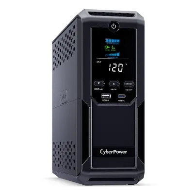 Cyber Power - CP1500AVRLCD3 -  Mini-Tower Line Interactive UPS, 1500VA/900W