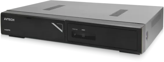 AVTECH - DGH1104 - 4CH H.265 NVR with POE