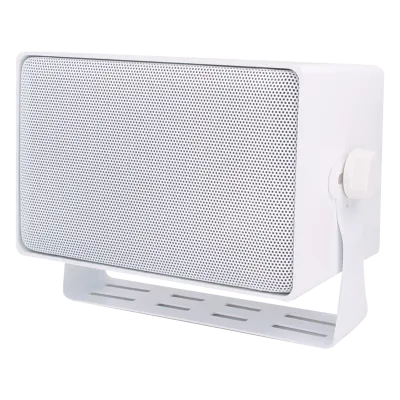 SPECO - DMS3TSW - Weather Resistant 3 Way Speakers w/ Transformer - White (Sold Each)